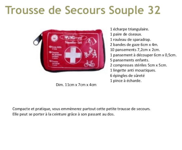 TROUSSES DE SECOURS ET SACS SOIGNEURS – Image 9