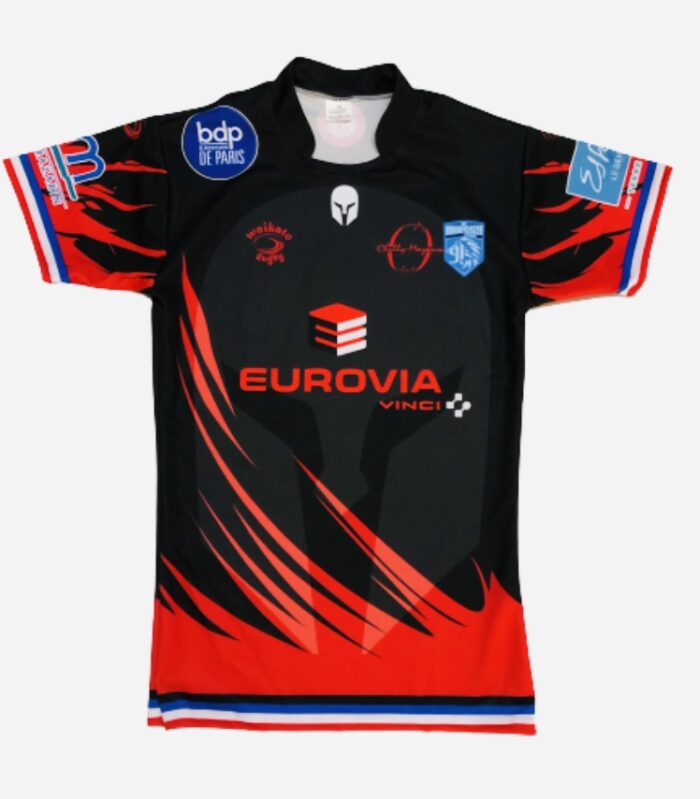 MAILLOT DE RUGBY CHILLY BLACK – Image 2