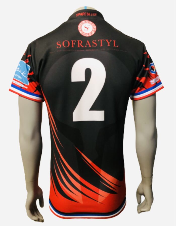 MAILLOT DE RUGBY CHILLY BLACK – Image 4