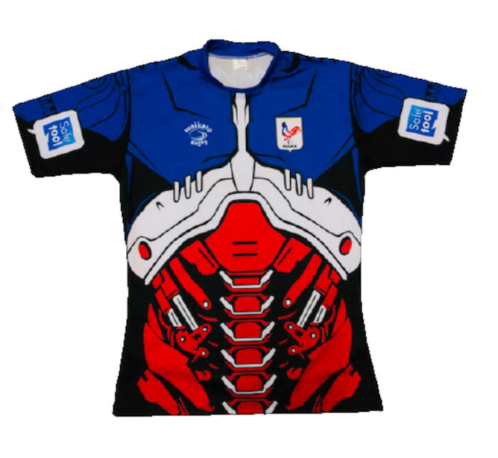 MAILLOT DE RUGBY EQUIPE DE FRANCE WHEELCHAIR SEVENS