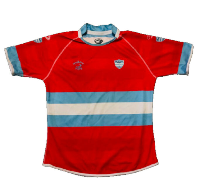 MAILLOT DE RUGBY RACING CIEL & BLANC 2