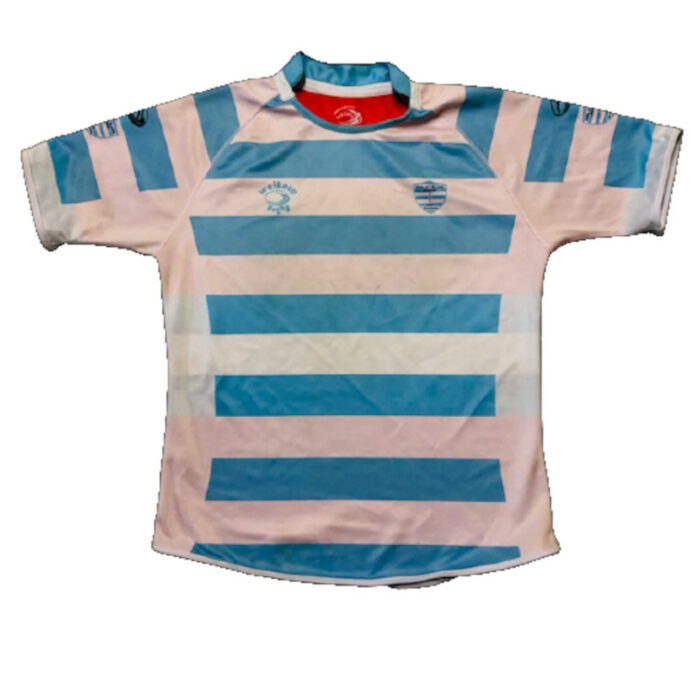 MAILLOT DE RUGBY RACING CIEL & BLANC 1
