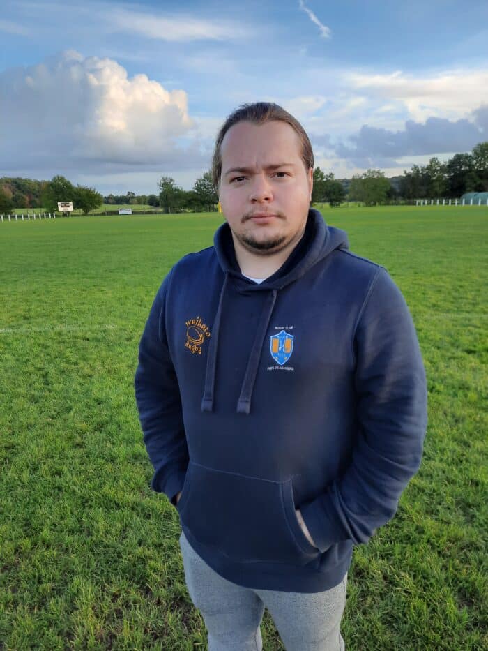 SWEAT CAPUCHE RUGBY CLUB PAYS DE NEMOURS – Image 3